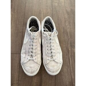 Nike Blazer Low Floral Leopard Accent Casual Sneakers DR9955-100 Size‎ 12